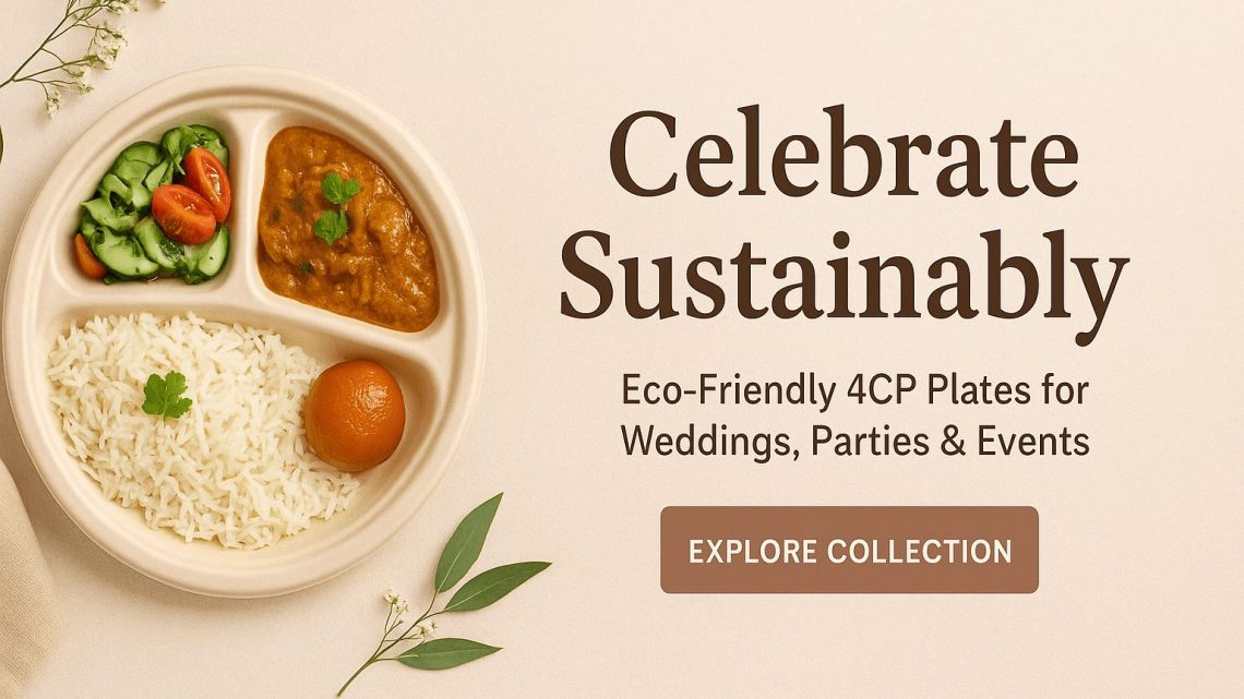 Why 4CP Paper Plate are good for Wedding and festivals